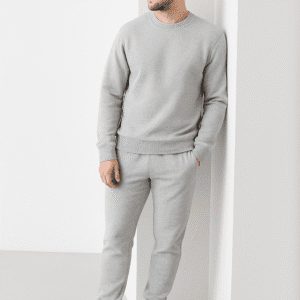 Men Winter Tracksuits Grey