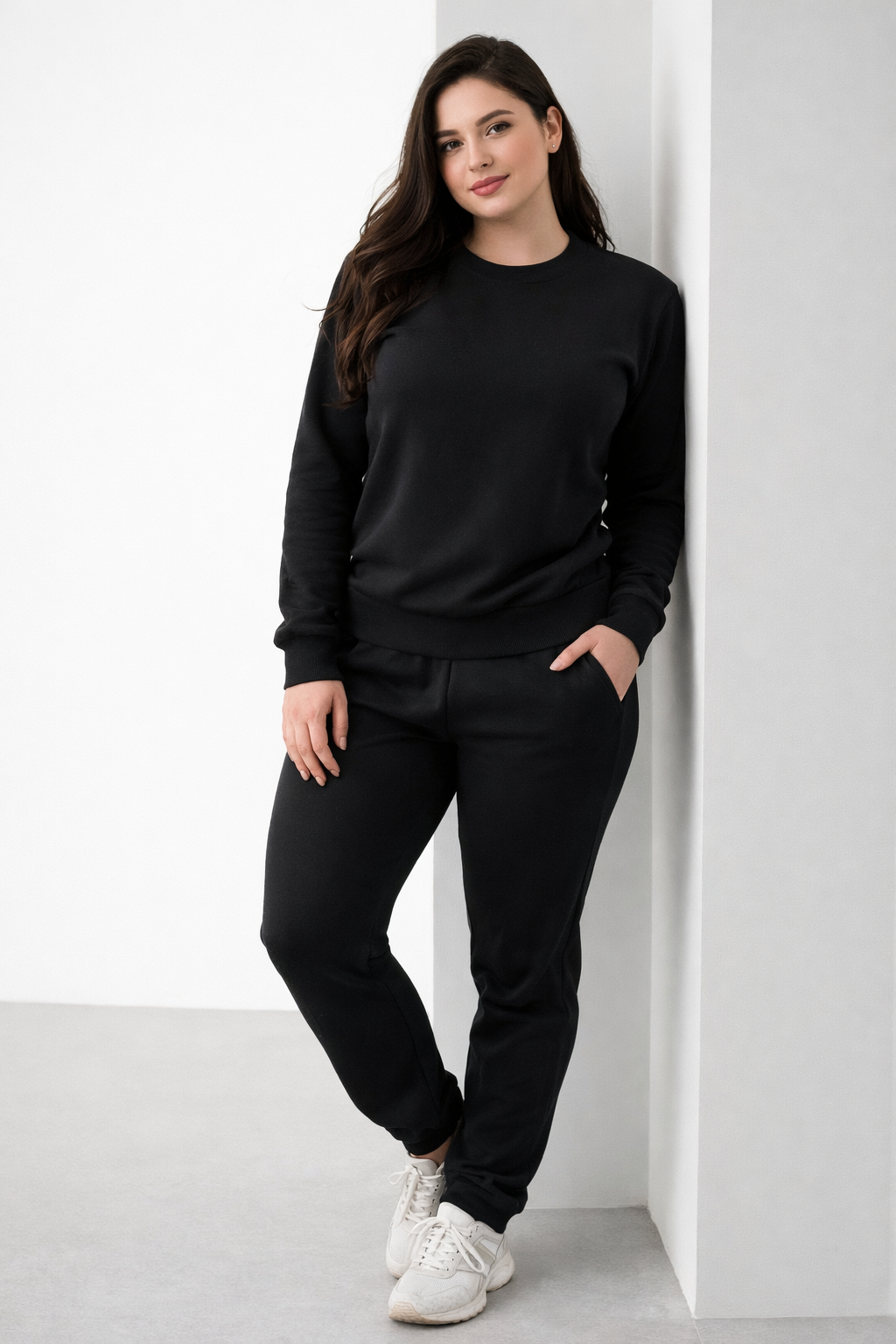 Addaxtfit Women Tracksuit Charcoal Black in Pakistan
