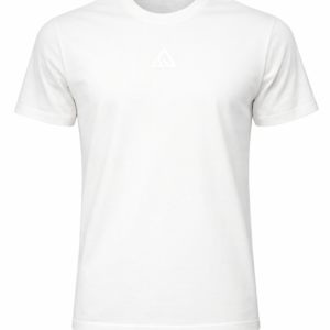Addaxfit | Attenzy Inverse Edition | Off-white100% Organic Cotton T-Shirt for Men.
